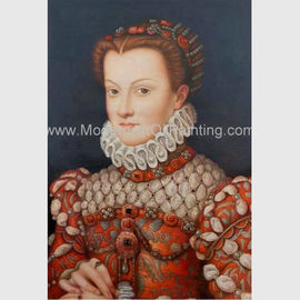Royal Lady People Oil Painting Reproduction Noble Palace Oil Painting For Home Decor