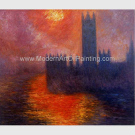 Old Master Claude Monet Oil Paintings Houses of Parliament painting Hand Painted