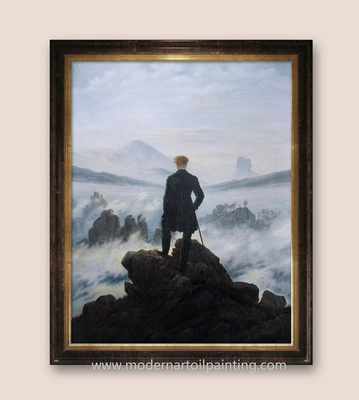 Romanticism Hand Painted Canvas People Oil Painting For Bedroom