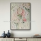 Textured Modern Flower Paintings Handpainted Canvas For Interior Decoration
