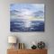 Modern Wall Art Paintings , Seascape Oil Paintings Non - Toxic  For House Ornament