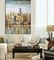 Contemporary Oil Paintings , Professional Modern Cityscape  Wall Canvas Paintingon