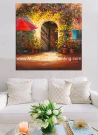 Hand Painted Modern Art Oil Painting , Modern Scenery Painting On Canvas