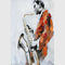 Custom Oil Painting Modern Abstract Art Handmade Canvas Saxophone Room Decor