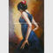 Hand Painted Spanish Oil Painting / Female Painting Flamenco Dancer Canvas Art