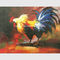 Decorative Palette Knife Animal Oil Painting Hand Painted Cock Canvas Art Painting