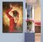 Modern Handmade Flamenco Dancer Oil Painting , Abstract Wall Art Canvas Painting