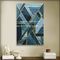 Contemporary Geometric Abstract Art Paintings For Star Hotels Decoration