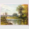 Impressionist Original Oil Landscape Paintings River Rock Landscaping Handmade On Canvas