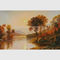 River Sunrise Original Oil Landscape Paintings Horizontal 50 cm x 60 cm