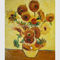 Contemporary Sunflower Floral Oil Painting On Canvas Van Gogh Masterpiece Replicas