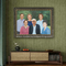 Family Custom Oil Painting Portraits ​For Side View Cabinet Decoration